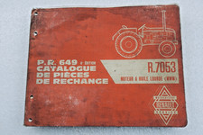 TRACTEUR Catalogue pièces