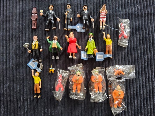 Tintin lot 18 figurines - lot, de