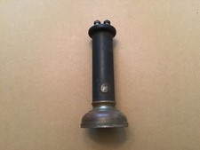 Early Telephone Earpiece, Bakelite & Brass w Exposed Terminals w/o diaphram&cap