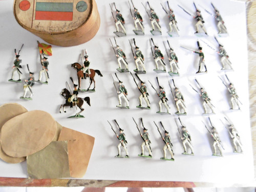 Plats étain zinnfiguren - plats, d'étain