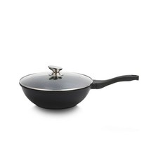 Poêle Wok 28 cm en fonte