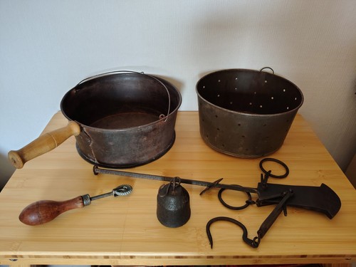Lot brocante balance romaine - lot,