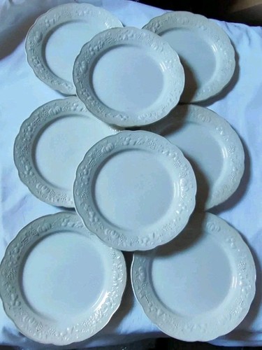 Anciennes assiettes plates - 8,