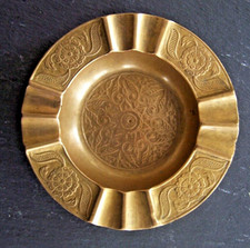 CENDRIER  en CUIVRE Thème