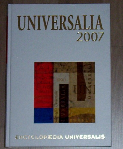 Universalia encyclopaedia - universalia, (encyclopaedia