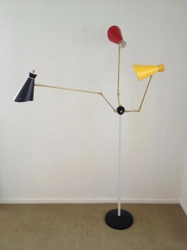 Lampadaire double cône