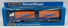 Ford Transcontinental SUNKIST Truck - MATCHBOX SuperKings K-21 - 1983 - NEW