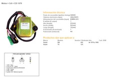 MODULE D'ALLUMAGE DZE CDI