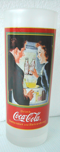 Coca cola verre givre - givre, couple