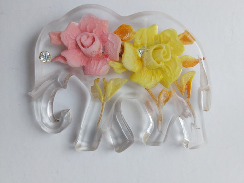 Grande broche vintage ancienne - grande,