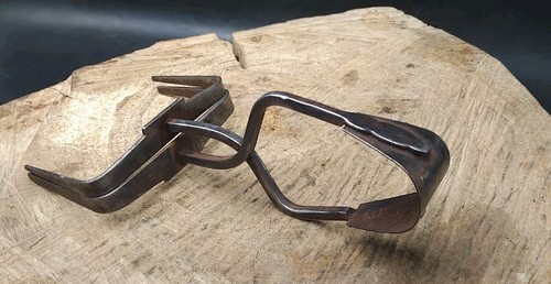 Antique wrought iron mole - antique,