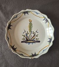 Antique Earthenware Plate Late