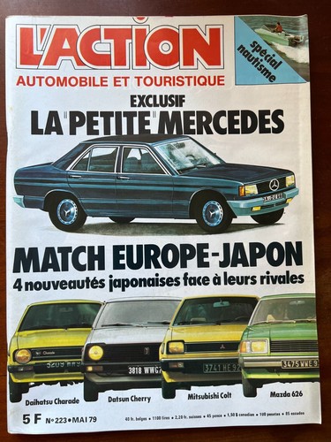 Action automobile 5 1979 - l'action, du