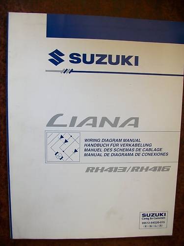 Suzuki liana rh413 rh416 - rh416, 2001