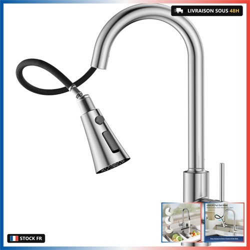 Robinet cuisine ressort - robinet,