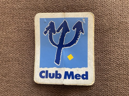 Club med sticker trident - med:,