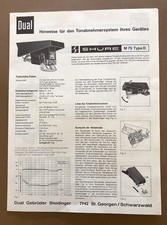 Cellule Shure M75 Type D