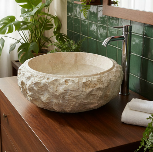Lavabo poser marbre - poser,