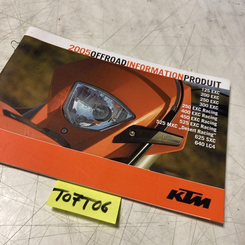 Ktm 2005 exc lc4 - sxc, 125