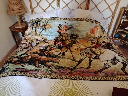 Ancien beau tapis tapisserie - beau, tapis/tapisserie