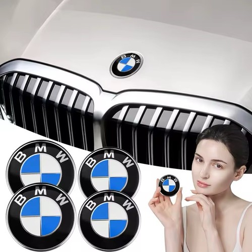 Logo bmw 82mm capot emblème - 82mm,
