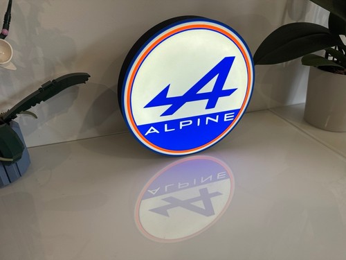Logo alpine lumineux - alpine,