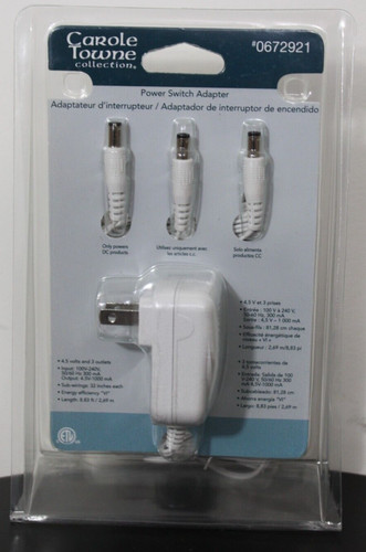 Outlet lemax carole towne - 3-outlet,