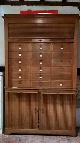 Ancien meuble notaire à - ancien,