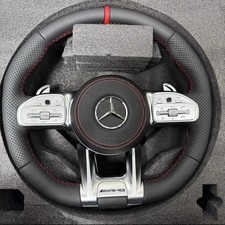 Volant sport cuir noir