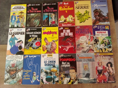 Lot bd franco belges - j'ai, lu