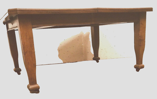 Table marine en acajou - de,