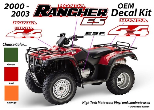 Honda rancher 350 4x4 2000 - rancher,