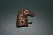 ANTIQUE BRONZE HORSE HEAD 