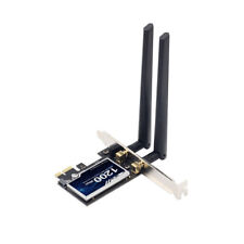 1200Mbps PCI-E Carte WiFi 2.4 G/5 ghz Carte Réseau sans Fil de Bluetooth de PC d