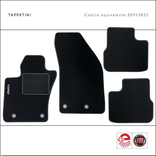 Tapis moquette empotec fiat - tapis,