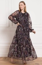 MARINA RINALDI Sequin Embellished Dress size MR23-US14W-IT52-DE44-UK18-FR48