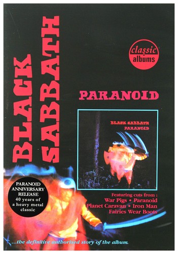 Black sabbath paranoid - black, (dvd)