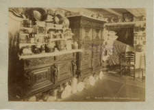Netherlands, Marken, House Interior d&#039;a Fisherman Vintage Albumen Print