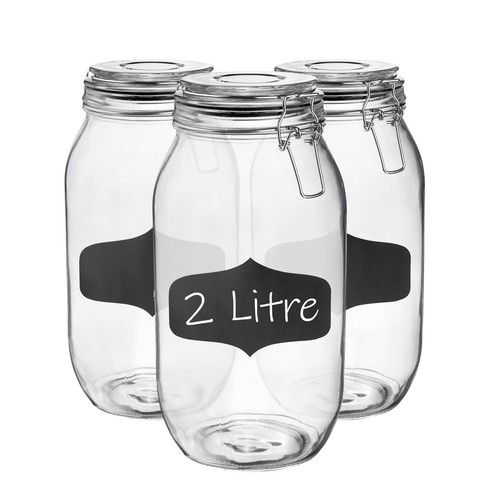Verre stockage jars et - jars,