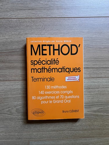 Livre method spécialité - livre, method'