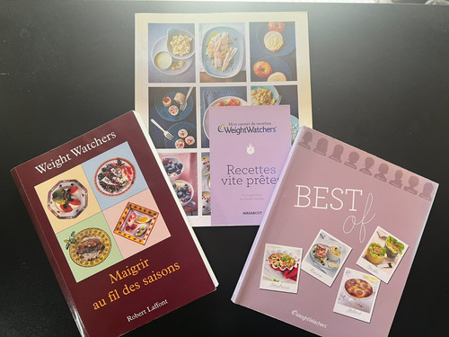 Lot livres weight watchers - lot,