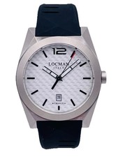 Montre Locman Stealth DATA Quartz 810KW/319 41Mm GOMME Très Remisée Neuf