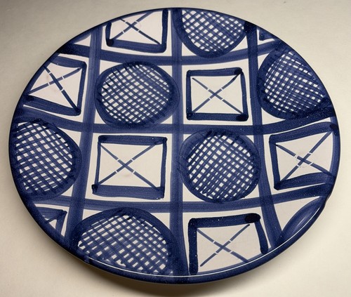 Rare grande assiette p - assiette, r.p