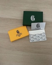 porte feuille goyard blanc