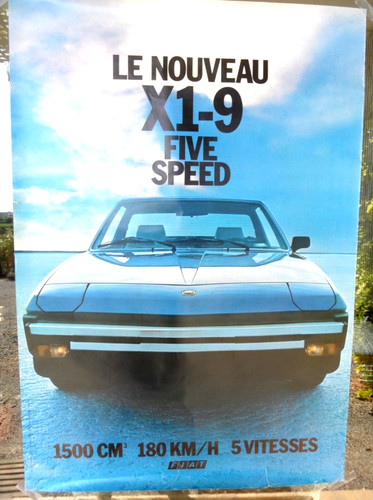Fiat affiche - fiat,