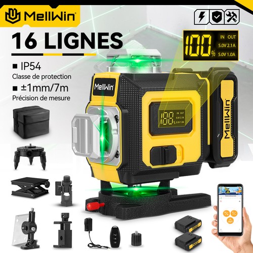 Lignes niveau laser - 16,