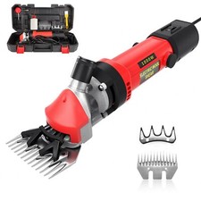 1000W Tondeuse Electrique MoutonTondeuse à Moutons Machine avec 6 Vitesses Ré...