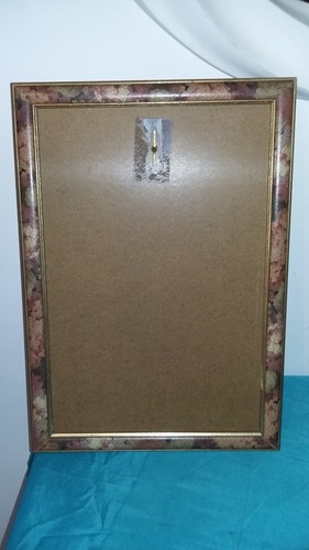 Wooden wand frame floral decor - wooden,