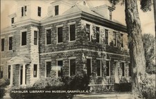 Granville New York ~ Pember Library & Museum ~ Collotype ~ postcard sku525