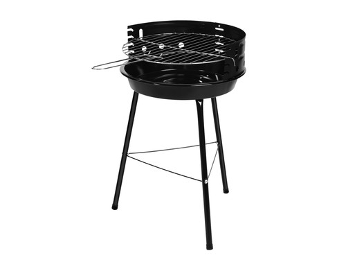 Barbecue charbon bois noir - barbecue,